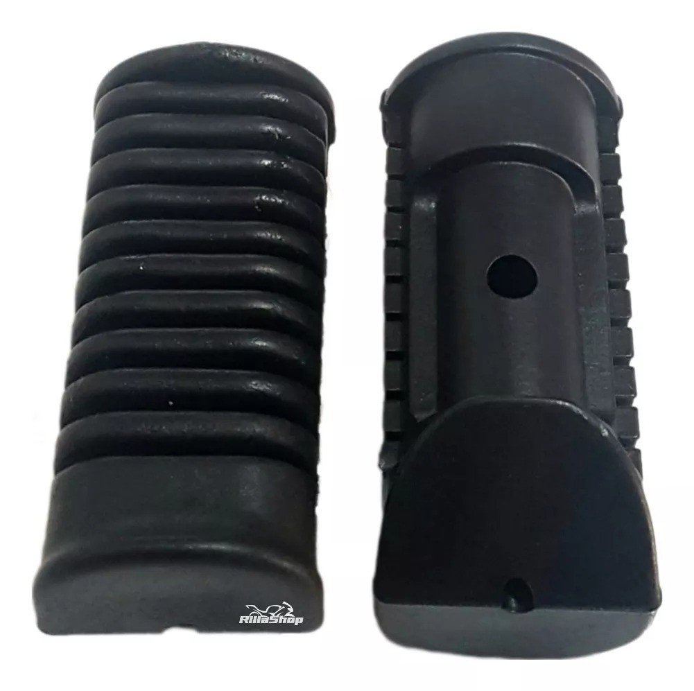 Borracha Pedal Apoio Estribo Cg/ Ml/ Tur/ Today/ Titan 77/99 Modelo Original