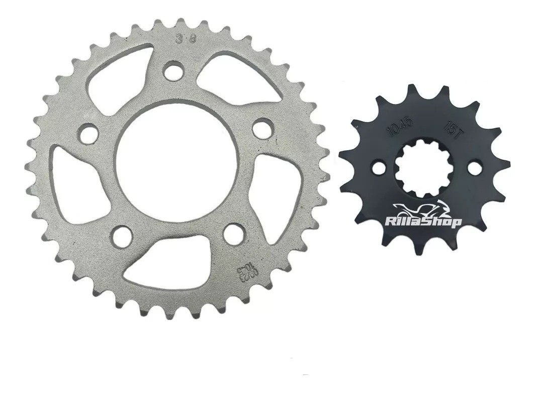 Kit Coroa E Pinhão 428 38/15 Honda Cbx 250 Twister 01/08
