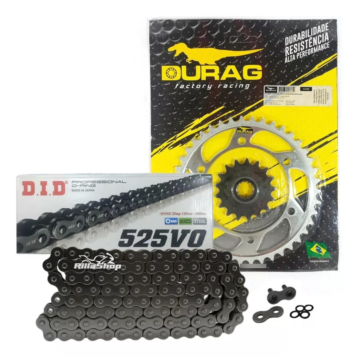 Kit Relação Did 525 V0 114l Durag 42/17 Yamaha TDM 850 96/98