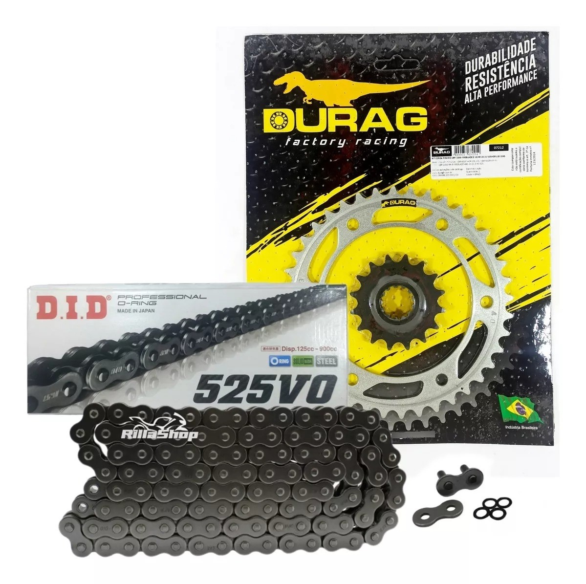 Kit Relação Did 525 V0 118l Durag 40/16 CBR 1000 RR-R Fireblade 20/24