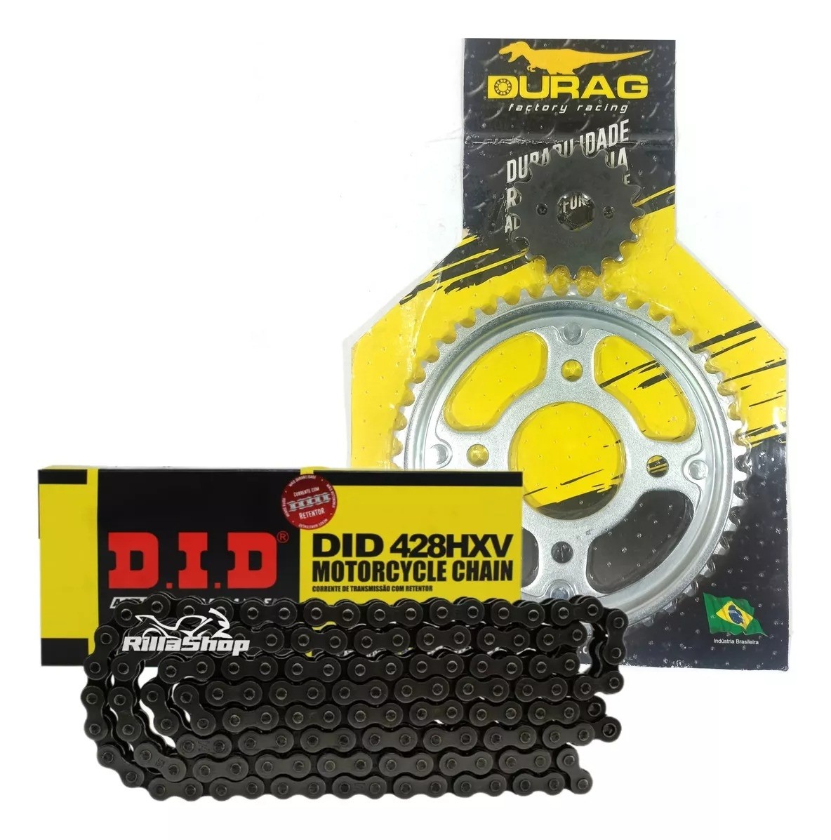 Kit Relação Did 428 Hxv 118l Durag 43/16 Titan 150 04/15