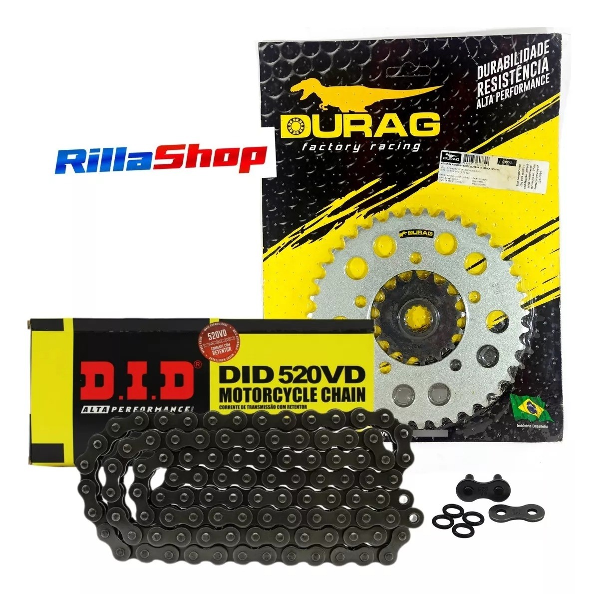 Kit Relação Did 520 Vd 112l Durag 39/16 Suzuki GS 500 E 93/10