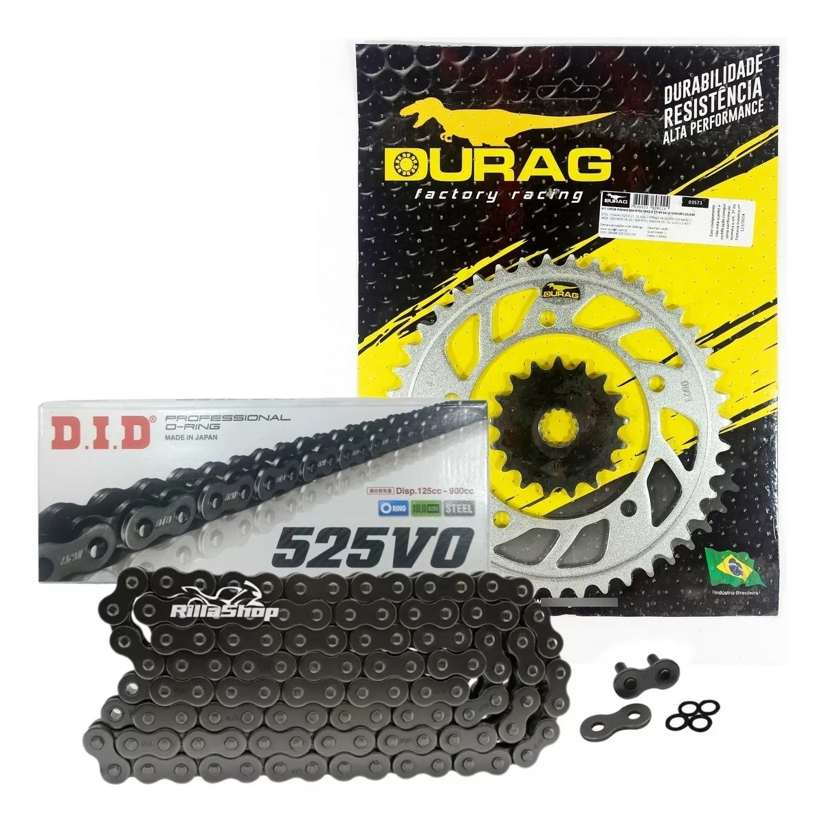 Kit Relação Did 525 V0 110l Durag 43/17 Suzuki GSX R 750 Srad 04/05