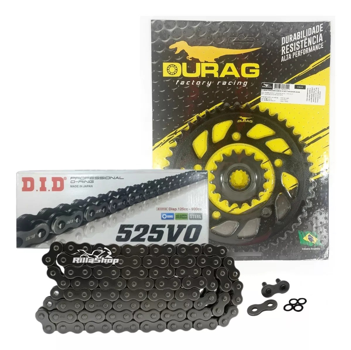 Kit Relação Did 525 V0 120l Durag 45/17 BMW S 1000 RR 12/18