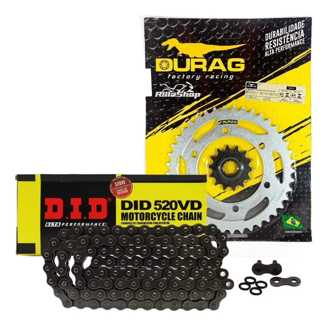Kit Relação Did 520 Vd 106l Durag 41/14 Kawasaki Z 400 19/24