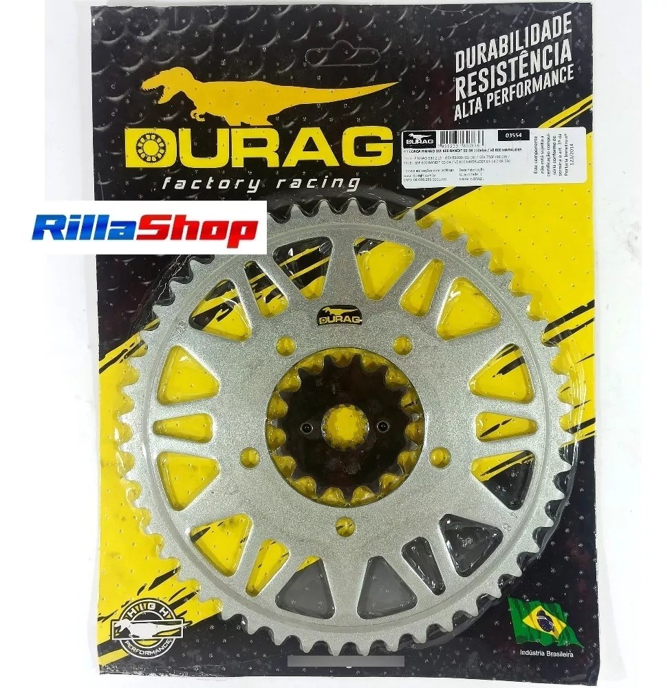 Kit Coroa E Pinhão Durag 530 48/15 Bandit 600 00/06 Marauder