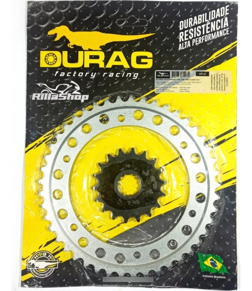 Coroa Pinhão Durag 530 45/18 Triumph 1050 Tiger Sport 14/18