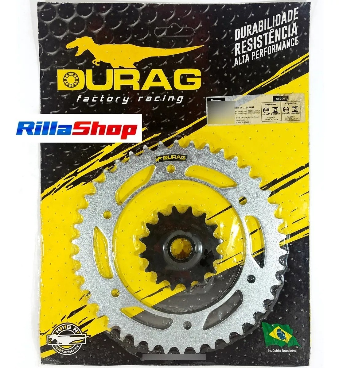 Kit Coroa E Pinhão Durag 520 42/16 Bmw G 310 Gs 17/23