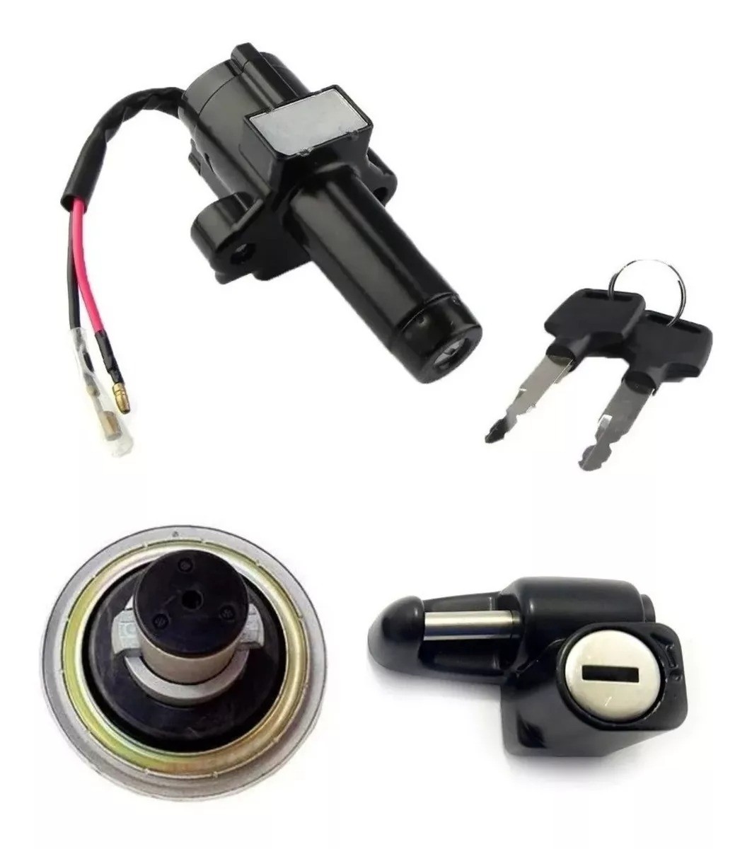 Kit Chave Ignição (3pçs) Nxr 125/150 Bros 03/05 Modelo Original