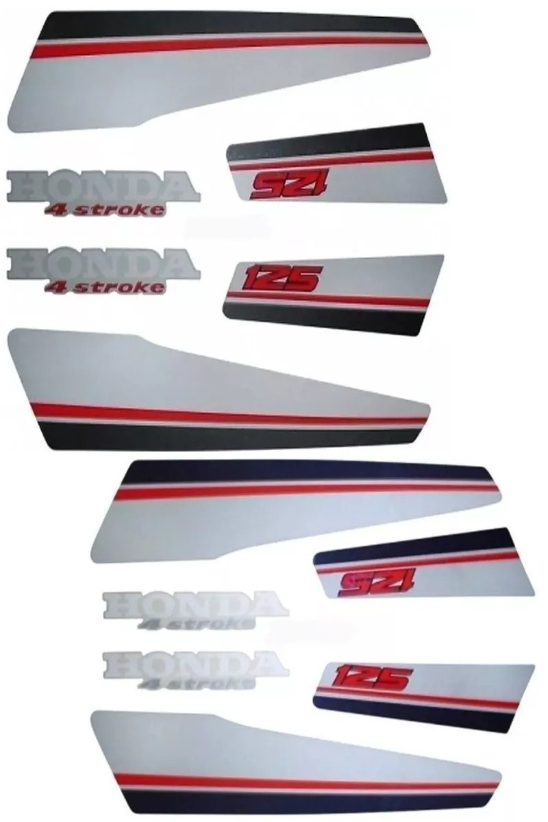 Faixa Kit Adesivos Honda Ml 125 1987