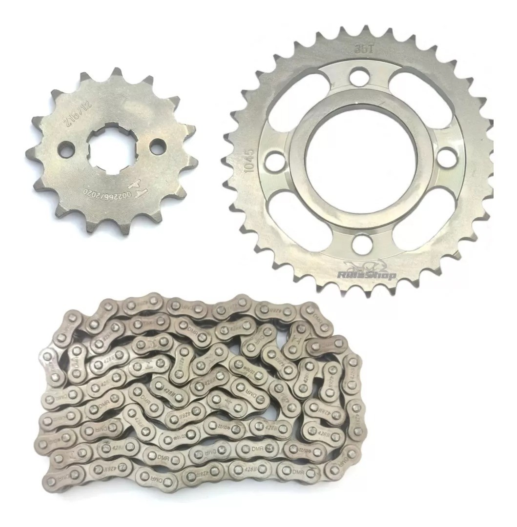 Kit Relação Competição Motorzão 35x15 CG Titan Fan 150 160 04/22