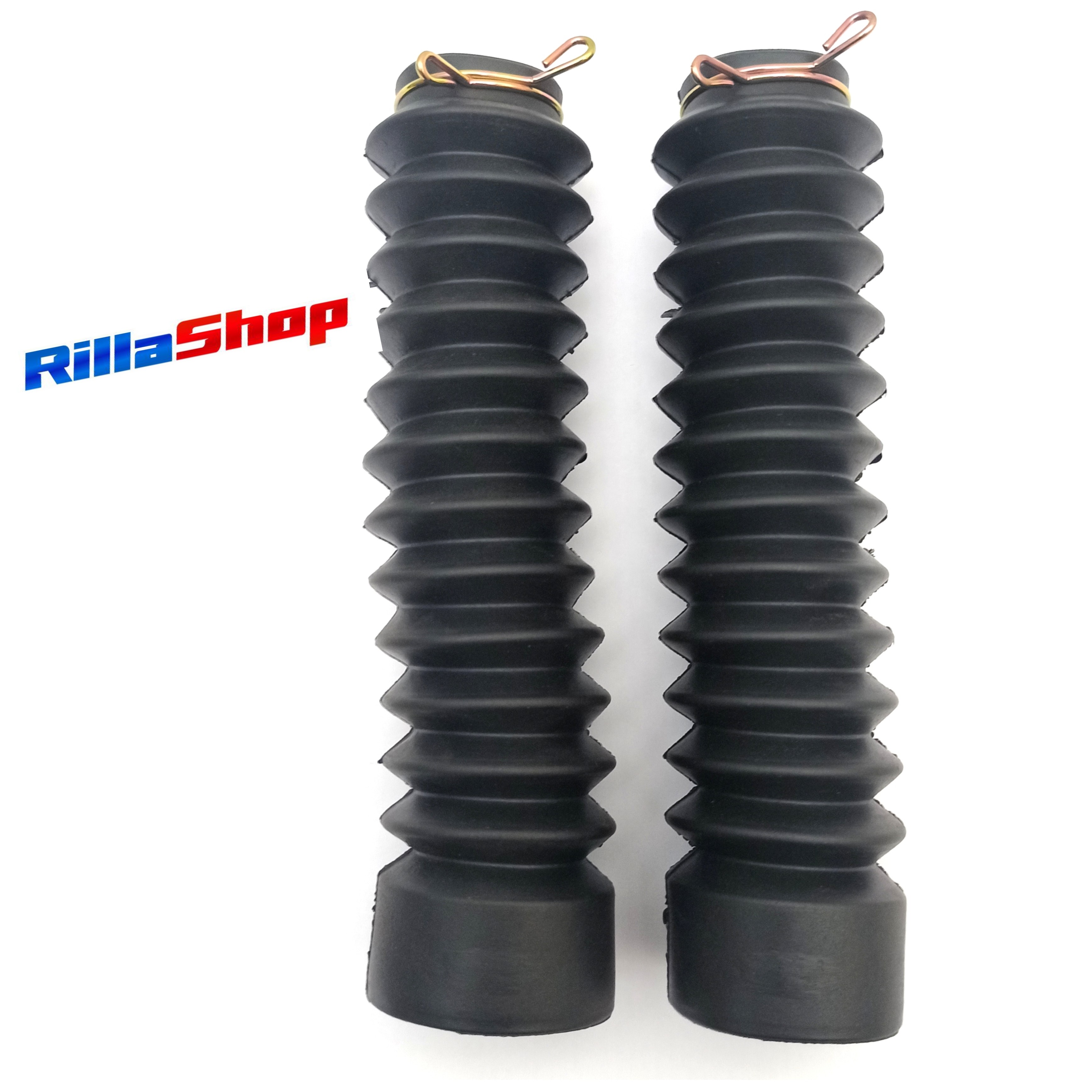 Sanfona De Bengala Coifa Amortecedor Honda Cg/ Ml/ Tur 125 77/82 12 Dentes-preto