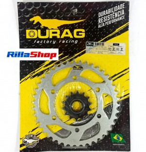Kit Coroa E Pinhão Durag 520 42/14 Kawasaki Ninja 300 Z 300