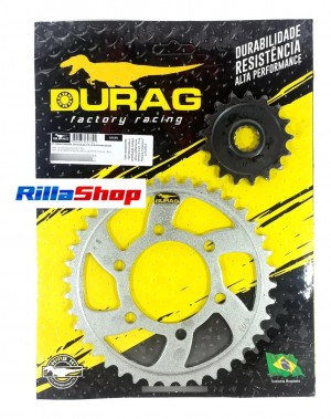 Kit Coroa E Pinhão Durag 525 40/17 Ninja Zx 10 R 06/07