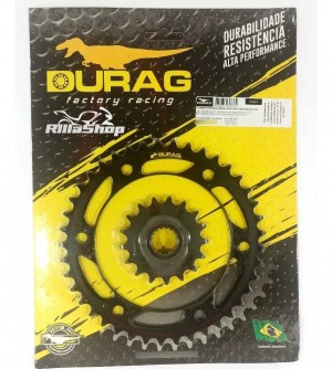 Kit Coroa E Pinhão Durag 525 41/17 Bmw F 650 Gs 08/12 10,5mm