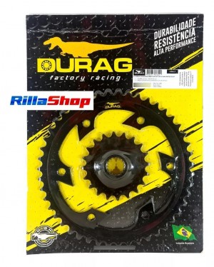 Kit Coroa E Pinhão Durag 525 47/20 Bmw F 800 R 09/18 10,5mm