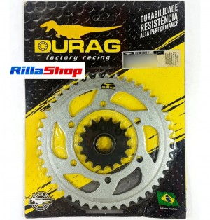 Kit Coroa E Pinhão Durag 525 45/17 Suzuki Gsx R 1000 17/23