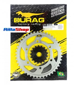 Kit Coroa E Pinhão Durag 525 44/17 Suzuki Gsx S 1000 15/22