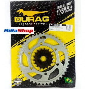 Kit Coroa E Pinhão Durag 525 43/17 Suzuki Gsx S 750 17/24