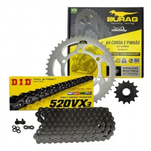 Kit Relação Did 520 Vx3 112l Durag 46/14 Kawasaki KLE 300 Versys-X 17/24