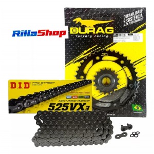 Kit Relação Did 525 Vx3 116l Durag 42/17 Bmw F 700/800 GS 13/23