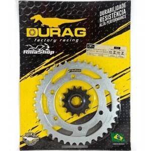 Kit Coroa E Pinhão Durag 520 41/14 Kawasaki Ninja 400 18/23