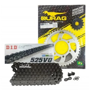 Kit Relação Did 525 V0 112l Durag 42/15 Kawasaki Z 1000 ABS 11/13