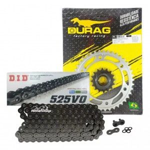 Kit Relação Did 525 V0 112l Durag 41/16 Honda CBR 600 RR 07/16