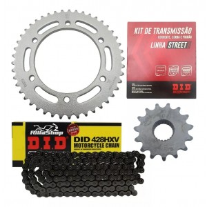 Kit Relação Street Did 428 Hxv 132l 45/15 Yamaha YS 250 Fazer 06/17