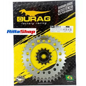 Kit Coroa E Pinhão Durag 520 38/14 Honda Cbr 250 R 11/15