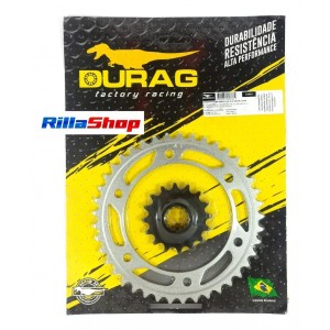 Kit Coroa E Pinhão Durag 525 41/16 Honda Cbr 600 Rr 07/16