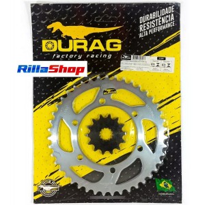 Kit Coroa E Pinhão Durag 520 43/14 Yamaha Mt 03 321cc 16/24