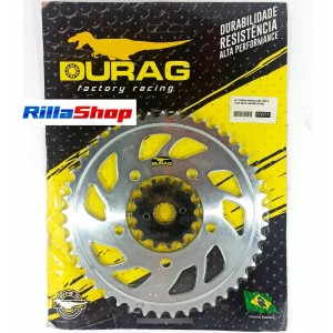 Kit Coroa E Pinhão Durag 530 45/15 Suzuki Gsx R 750 F 98/09