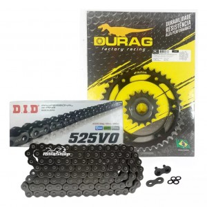 Kit Relação Did 525 V0 116l Durag 41/17 BMW F 650 GS 08/12 8,5mm