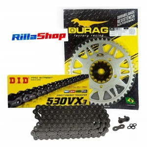 Kit Relação Did 530 Vx3 116l Durag 48/15 Suzuki VZ 800 Marauder 97/06