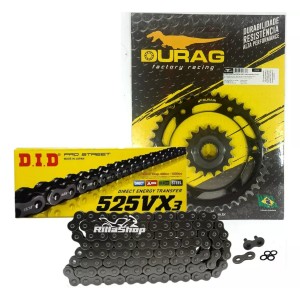 Kit Relação Did 525 Vx3 116l Durag 41/17 BMW F 650 GS 08/12 8,5