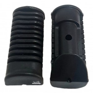 Borracha Pedal Apoio Estribo Cg/ Ml/ Tur/ Today/ Titan 77/99 Modelo Original