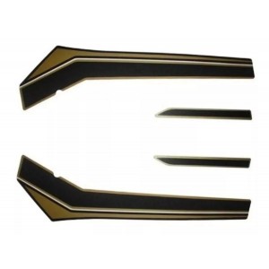 Faixa Kit Adesivos Completo Honda Ml 125 80/81 Marrom
