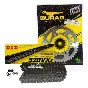 Kit Relação Did 520 Vx3 114l Durag 44/14 Yamaha YZF R3 15/24