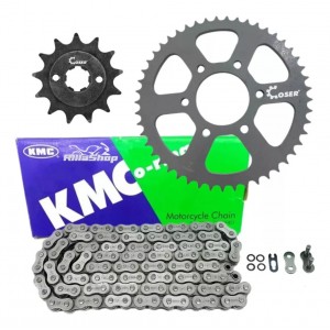 Kit Relação Kmc 520 108 Coser 40/14 Bajaj 200 Dominar 22/25
