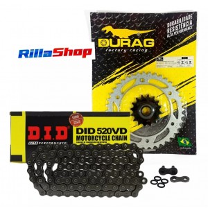 Kit Relação Did 520 Vd 112l Durag 40/16 BMW G 310 R 17/23