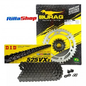 Kit Relação Did 525 Vx3 112l Durag 41/16 Honda CBR 600 RR 07/16