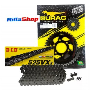 Kit Relação Did 525 Vx3 110l Durag 38/15 Royal Enfield Himalayan 411 17/24