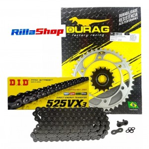 Kit Relação Did 525 Vx3 118l Durag 42/16 Yamaha TDM 900 02/15