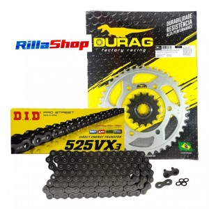 Kit Relação Did 525 Vx3 114l Durag 43/16 Yamaha MT 10 15/24