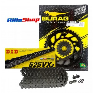Kit Relação Did 525 Vx3 120l Durag 44/17 BMW S 1000 RR 09/11
