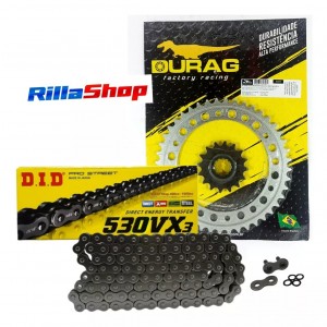 Kit Relação Did 530 Vx3 116l Durag 44/16 Honda CB 1000 R 07/17