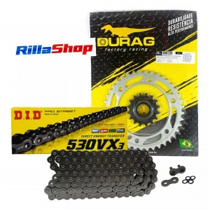 Kit Relação Did 530 Vx3 114l Durag 40/16 Honda CBR 1000 RR Fireblade/Repsol 04/05