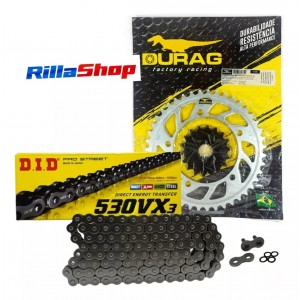 Kit Relação Did 530 Vx3 118l Durag 43/18 Suzuki GSX 1300 R Hayabusa 08/24
