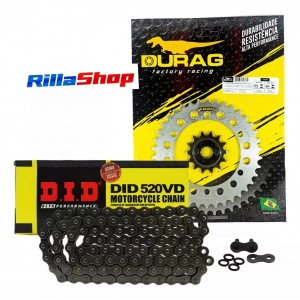 Kit Relação Did 520 Vd 108l Durag 38/14 Honda CBR 250 R 11/15